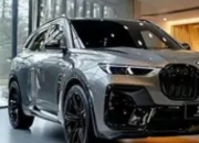 宝马旗舰SUV X8即将登场：以暗夜美学重构豪华出行新范式