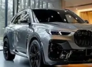 宝马旗舰SUV X8即将登场：以暗夜美学重构豪华出行新范式