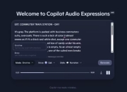 微软Copilot Audio Express上线